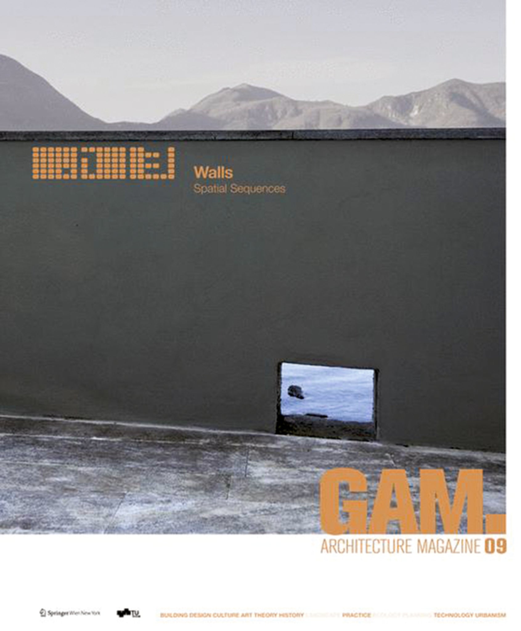 Cover image for GAM 09 Walls: Spatial Sequences ISBN 9783990435427